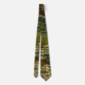 Cravate Monet French Japanese Bridge Art (Dos)