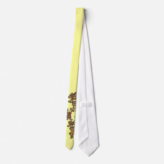 Cravate Monkey autour (Dos)