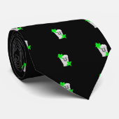 Cravate MONNAYEZ (allié) préparent pour le DERBY ! (Roulé)