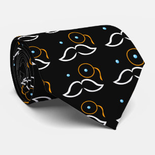 Cravate Monocle et Moustache