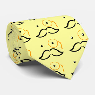 Cravate Monocle et Moustache