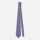 Cravate Monogram Bleu Royal (Devant)
