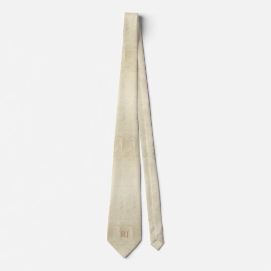 Cravate Monogram Formal Pearl Pattern (Devant)