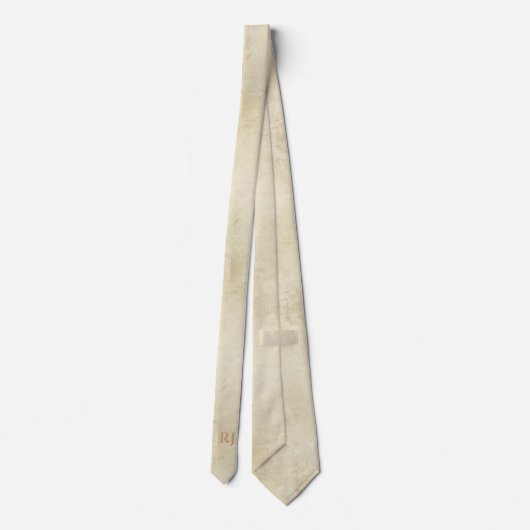 Cravate Monogram Formal Pearl Pattern (Dos)