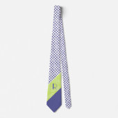 Cravate Monogram Polka Dot Pattern Tie (Devant)