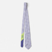 Cravate Monogram Polka Dot Pattern Tie (Dos)