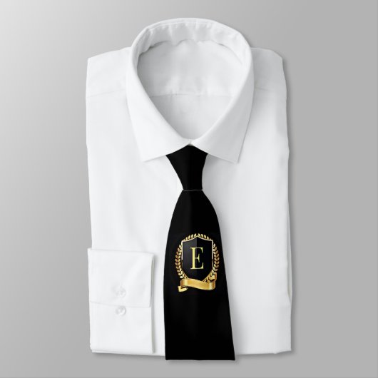 Cravate monogramme (Attaché)