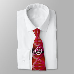 Cravate Monogramme ADN ID Science Médicale