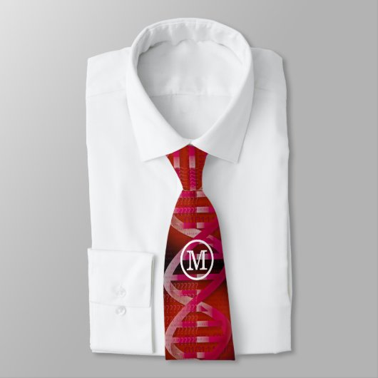 Cravate Monogramme ADN ID Science Médicale (Attaché)