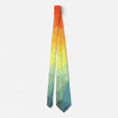 Cravate Monogramme Couleur Prism Trendy & Stylish Hommes (Dos)