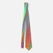 Cravate Monogramme diagonale rayé (Dos)