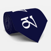 Cravate Monogramme d'Obama de Tibétain (Roulé)