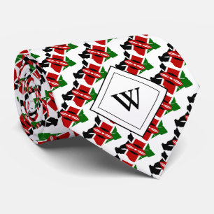 Cravate Monogramme Écriture chrétienne du KENYA