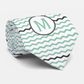 Cravate Monogramme en bon état de Chevron (Roulé)
