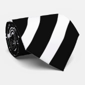 Cravate Monogramme militaire de drapeau américain de Ligne (Roulé)