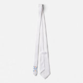 Cravate Monogramme Nom Golf Clubs Ace | Choisissez votre c (Dos)