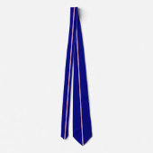 Cravate Monogramme personnalisé | Vertical Pink Stripe on  (Dos)