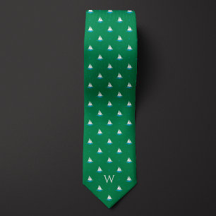 Cravate Monogramme simple