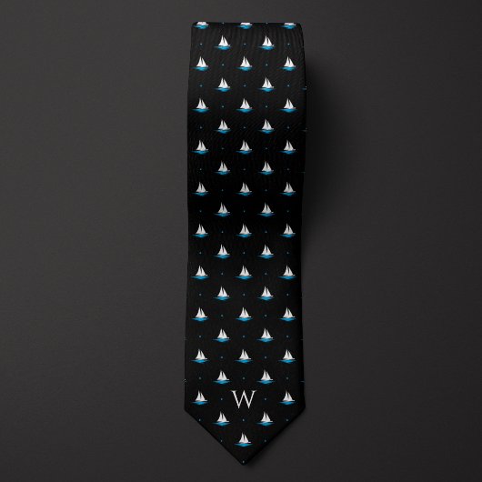 Cravate Monogramme simple