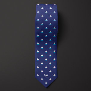 Cravate Monogramme simple