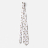 Cravate Monogramme sur mesure du Motif de récupération Cre (Dos)