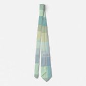 Cravate Monogrammes Initiales Pastel Retro Grandes Pâtes V (Dos)