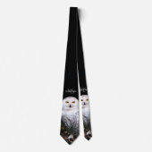 Cravate Monographie de hivernal majestueux hivernal (Devant)