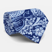 Cravate Monotone bleu de fraises Thief, William Morris (Roulé)