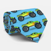 Cravate Monster Truck Thunder_Cove (Roulé)