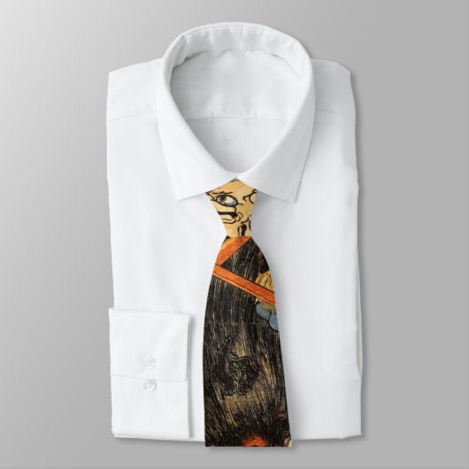 Cravate Monstre attaquant samouraï (Attaché)