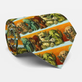 Cravate Monstres OPUS (Roulé)