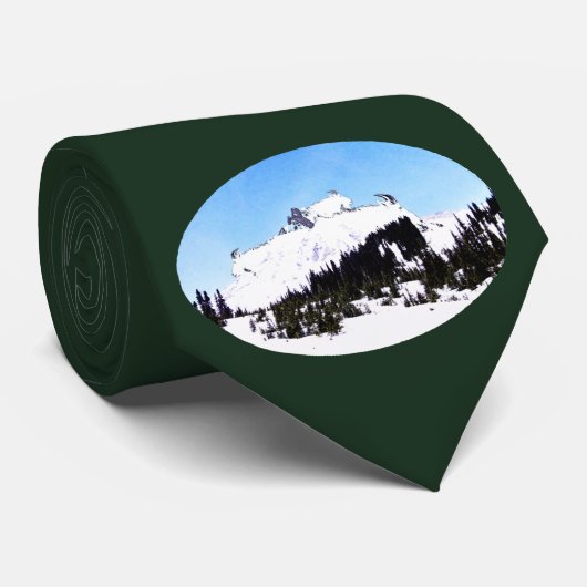 Cravate Montagne de chèvres (Roulé)