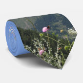 Cravate Montagne majestueuse du Matterhorn (Roulé)