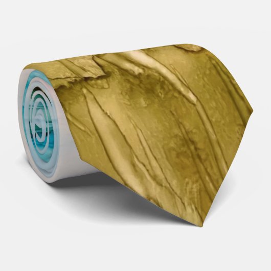 Cravate Montagnes avec lac (Roulé)