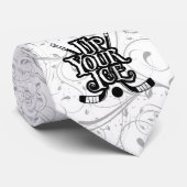 Cravate Montez votre glace (Hockey) (Roulé)