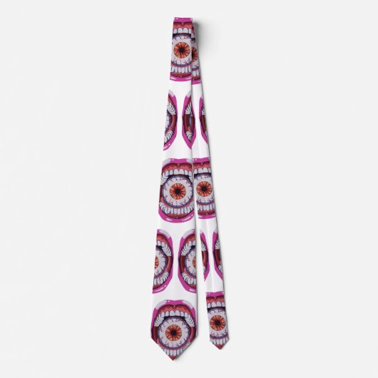 Cravate Montre ce que tu dis Tie (Devant)