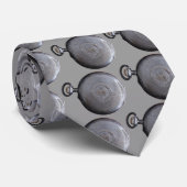 Cravate Montre de poche antique/gris (Roulé)