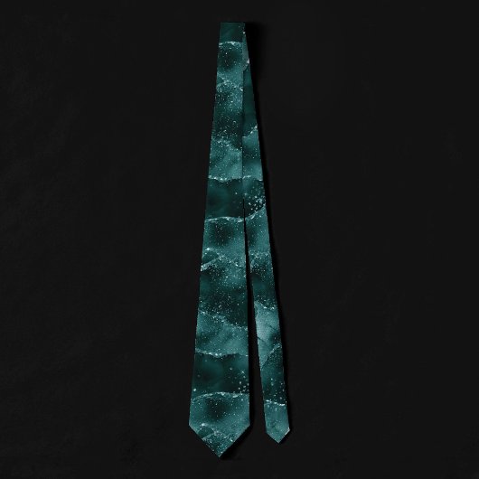 Cravate Moody Agate | Turquoise Vert Malachite Riche Joyau