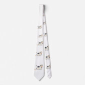 Cravate “Moody Cow” funny tie gift for him (Devant)