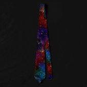 Cravate Moody Ombre | Psychedélique Grunge Gold Stardust