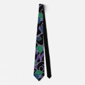 Cravate Moonlit Vine - Mysticool Collection (Devant)