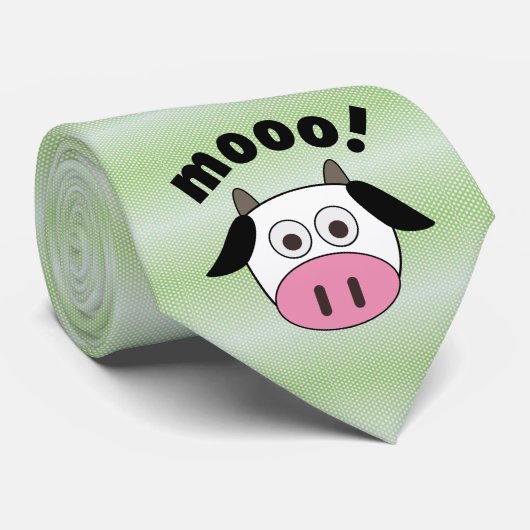 Cravate Mooo ! Vache (Roulé)