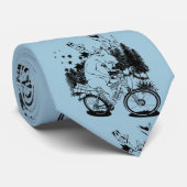 Cravate Moose sur vélo (Roulé)