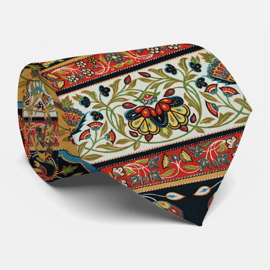Cravate Moquette Perse antique Design élégant (Roulé)