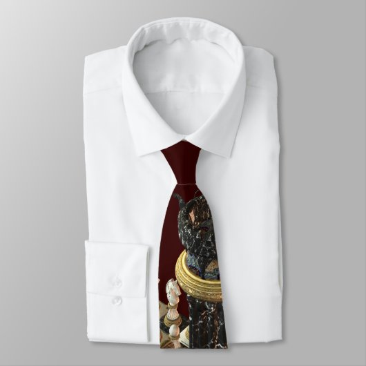 Cravate Mordu d'échecs (Attaché)