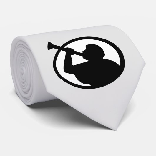 Cravate Mormon Angel Mormoni (Symbole du mormonisme) (Roulé)