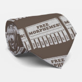 Cravate Morphèmes libres (Roulé)