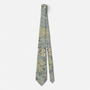 Cravate Morris Vigne & Jasmin Jardin Fleur Classique