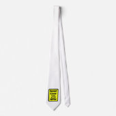 Cravate Morse Code Speed Limit Necktie Personnaliser It! (Devant)