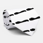 Cravate Morse noir Oosik (Roulé)